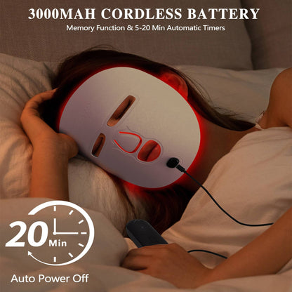 LED Face Mask Red Light Therapy
